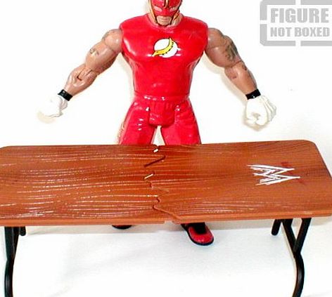 Jakks Pacific WWE WWF WRESTLING figure : REY MYSTERIO amp; breaking table [ not boxed]